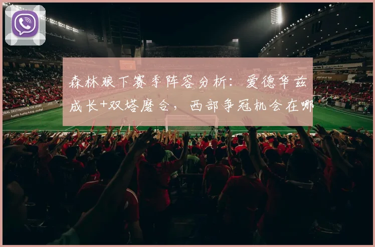 森林狼下赛季阵容分析：爱德华兹成长+双塔磨合，西部争冠机会在哪？